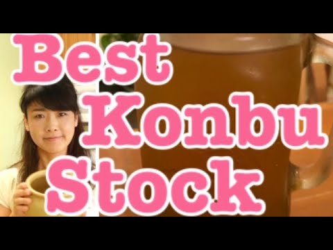 Best vegan stock from konbu