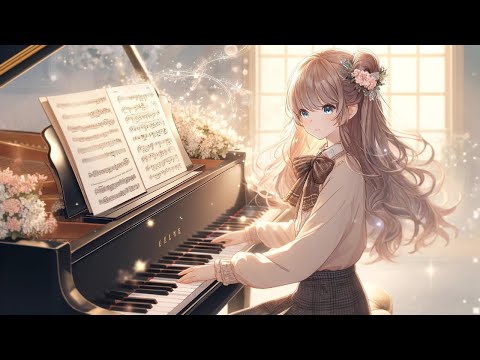 Bright and refreshing healing piano - Stylish and cute everyday fantasy【Study Music】BGM