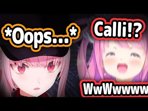 Calli's Mistake Made Luna Lose It【Hololive】