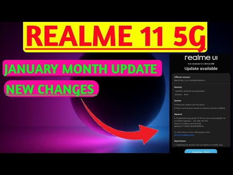 REALME 11 5G NEW UPDATE 👍#realmeui5 #realme115g #android14