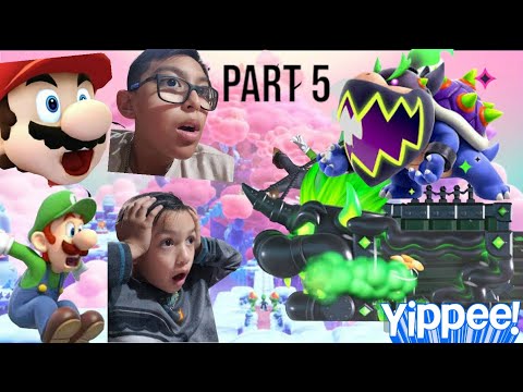 Super Mario Bros Wonder part 5 ( wait 2 bosses )