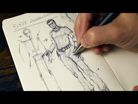 Do You Draw Stiff Characters? Here's How to Fix It!