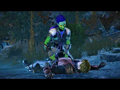 Gamora and Peter Quill's Funny Slap Fight (Guardians of the Galaxy | Telltale Games)