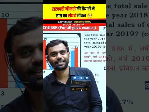 सरकारी नौकरी की तैयारी 📚 में Students का संघर्ष जीवन 🥺🥺 || Aditya Ranjan Sir Motivation  #shorts