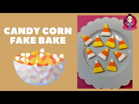 Let’s Fake Bake Candy Corn for our fake treats! #fakebake #candycorn #peepthisyall