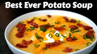 The BEST Potato Soup Recipe Ever! | #MrMakeItHappen