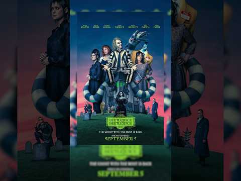 Tim Burton: Beetlejuice Beetlejuice and Beyond #shorts