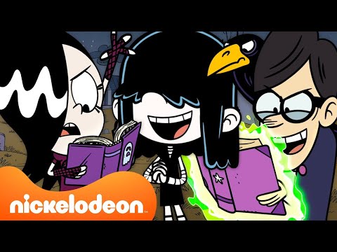 1 HOUR at Lucy's Mortician Club 🖤 | The Loud House | Nicktoons