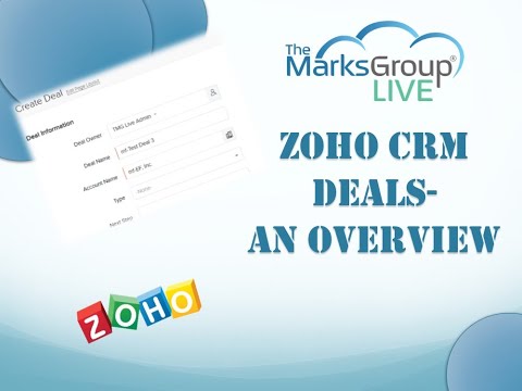 Zoho CRM Deals Overview