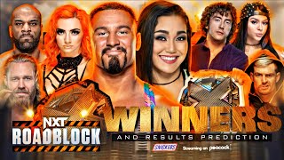 WWE NXT Roadblock 2023 Official And Winners Predictions HD | Wrestle Freakin