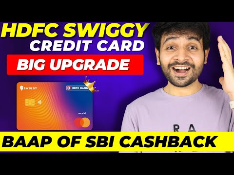 HDFC Swiggy Credit Card BIG UPGRADE | SBI Cashback and HDFC Millennia ka NAYA BAAP