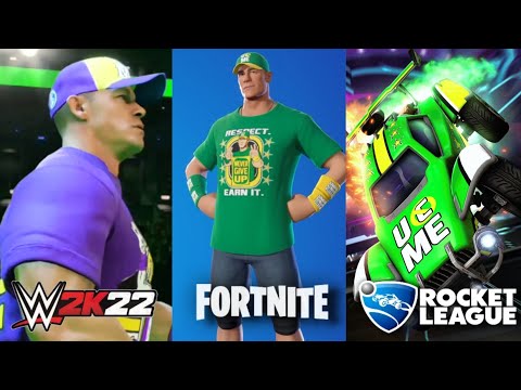 John Cena Montage #2 (WWE 2K22, Fortnite & Rocket League)