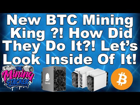 New Desiwe Bitcoin ASIC Is the Most Powerful / Efficient Air Cooled Miner +  BTC Budget Miner Option