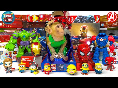 Satisfying with Unboxing DESPICABLE ME 4 Toy & Marvel Infinity Saga Figures Collection!!