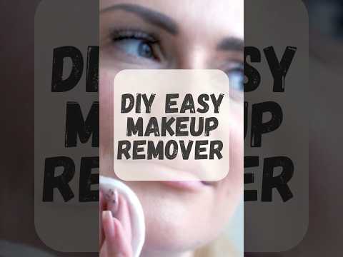 DIY Easy Makeup Remover🎨💄👧 #shortsfeed #shorts #skincare #skinsecrets #makeupremover