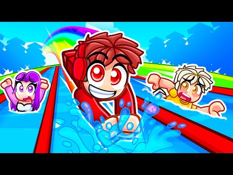 Swimming 1,851,967 Races in Roblox Swim Race!