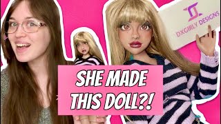 My Friend Made a Doll?! Unboxing My First BJD