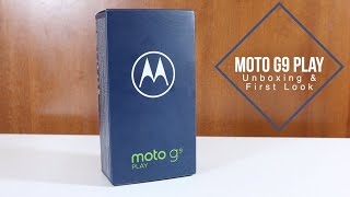 Moto G9 Play Unboxing - HUGE BATTERY!