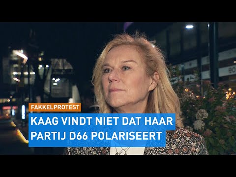 Sigrid Kaag bezorgd over WANTROUWEN burgers na FAKKELPROTEST Diepenheim | Hart van Nederland