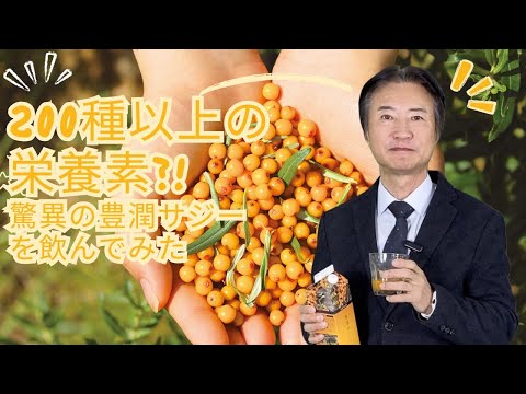 【驚愕】豊潤サジー、脅威の２００種類の栄養素をもつ実のジュースを飲んでみた