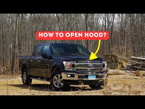 Ford F150 2015-2020 - How to open the HOOD?