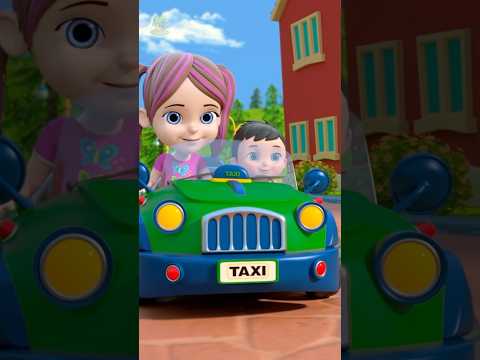 Wheels on the Taxi #trending #viral #popular #cartoon #bussong #shorts #youtubekids #ytshorts