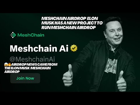 Elon Musk's NEW MeshChain Project is a GAME CHANGER!