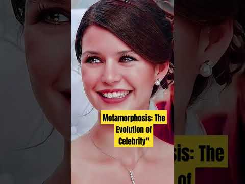 Metamorphosis: The Evolution of Celebrities#viral #actress #celebrities #youtube#shorts