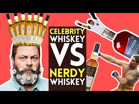 celebrity whiskey VS nerdy whiskey... (it's not what you think)