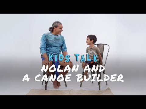 Nihi! KIDS TALK Nolan and a Canoe Builder | KIDS TALK | Nihi!