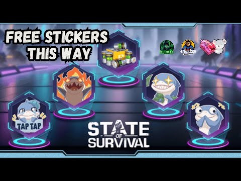 FREE State of Survival Stickers and Biocaps!