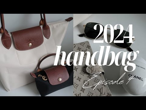 WHAT’S IN MY LONGCHAMP LE PLIAGE TOTE | Handbag Reset & Giveaway 👜🤍| Ep 4, 2024 Reset Series ✨