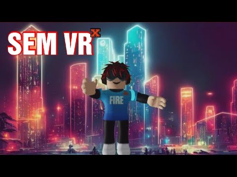 JOGUEI UM JOGO DE VR SEM VR no ROBLOX!