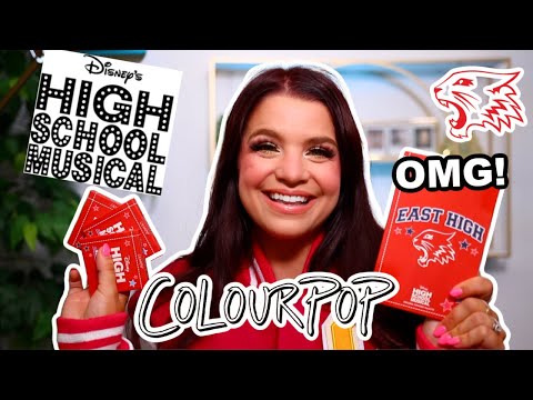 COLOURPOP X HIGH SCHOOL MUSICAL REVIEW