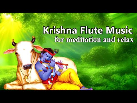 krishna flute Music, flute meditation music, positive energy, flute music relaxing,morning *351