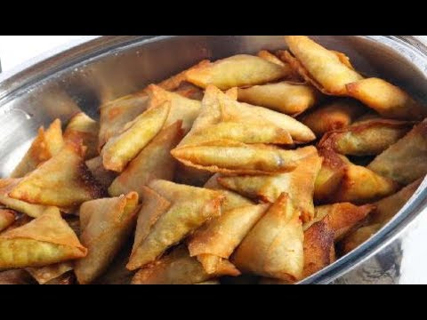 South Indian Famous Yammy Small Size Onion Samosa | Chota Samosa | FOOD & TRAVEL TV