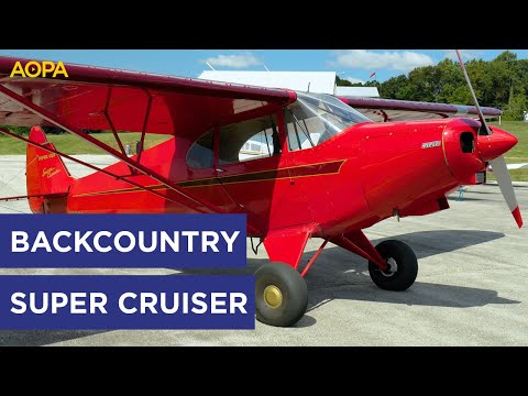 PA-12 Super Cruiser with backcountry upgrades