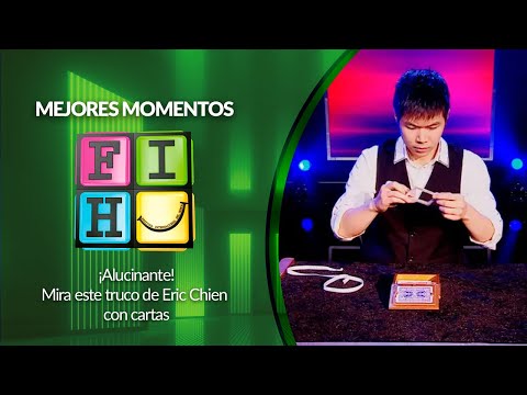 ¡Alucinante! Mira este truco con cartas de este mago - Eric Chien