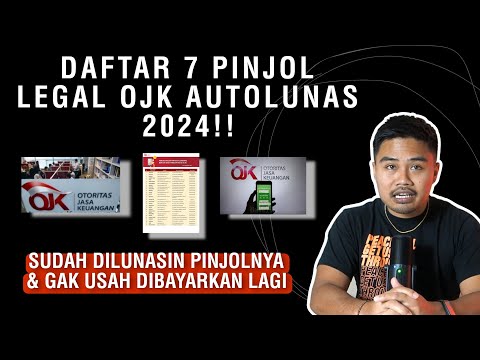 Yes! Daftar 7 Pinjol Legal OJK Autolunas 2024!! Sudah Dilunasin Pinjolnya & Gak Usah Dibayarkan Lagi