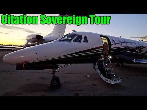 Cessna Citation Sovereign C680 Private Jet Tour