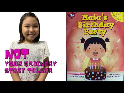 STORY TELLING WITH SOPHIA| MIA'S BIRTHDAY PARTY