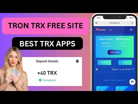 Tronwwe new mining site | longtime trusted income trx site tronwwe | best free earning apps tronwwe