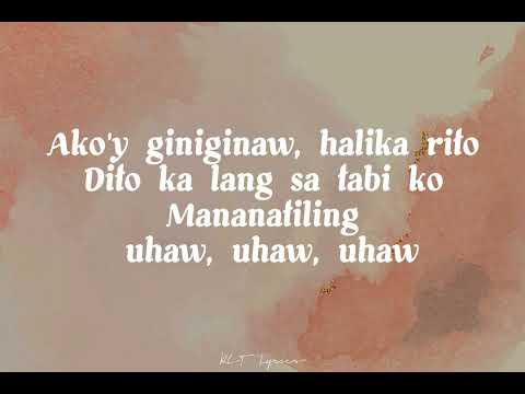 UHAW // DILAW (Lyrics Video)