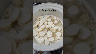 crispy arbi fry l dry arbi masala l arbi ki sabzi l arbi masala fry l arbi recipe l lunch box recipe