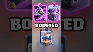 Royal Chef Boosting Evo Mega Knight VS Evo Pekka 🗣️🚀🔥 #clashroyale #RoyalChef #shorts