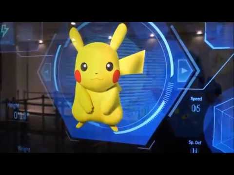 Cool touch-screen Pokédex in Pokémon Center Tokyo DX