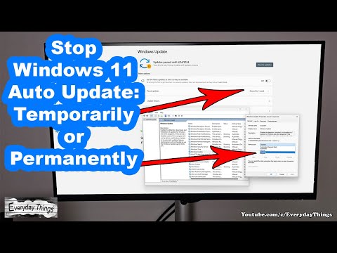 How to Stop Windows 11 Auto Update: Temporarily or Permanently