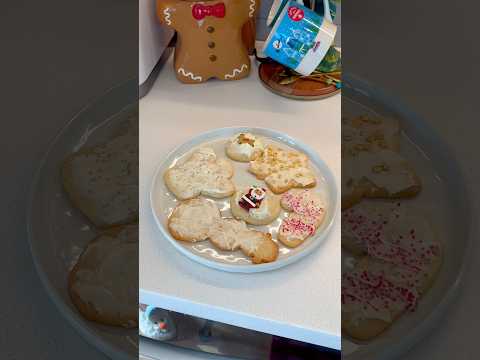 *SATISFYING* CHRISTMAS COOKIES! #christmas #baking #holidaywithyoutube #cookies #christmascookies