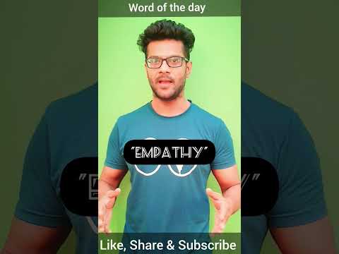 Empathy #letslearnenglish #english #vocabulary