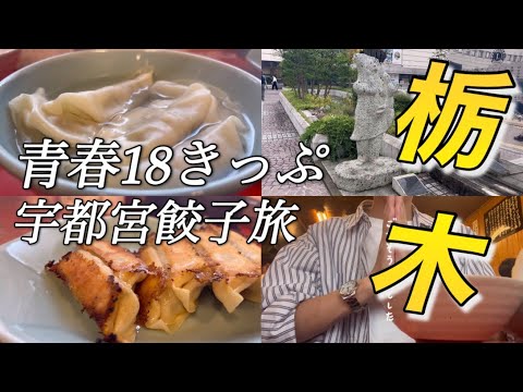 【青春18きっぷ】餃子通りで宇都宮餃子三昧！/ 青春18きっぷ旅 / vlog